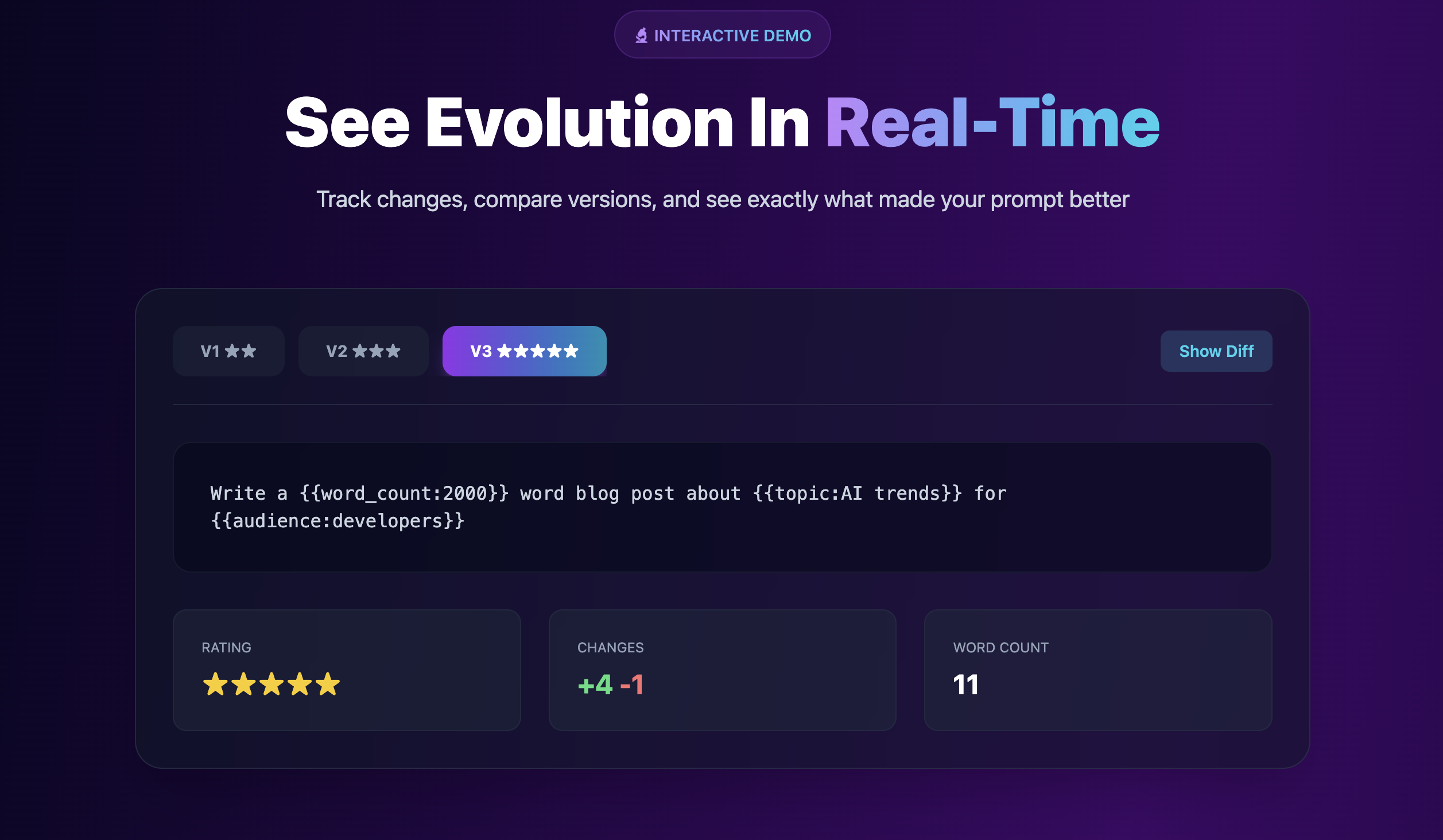 PromptSave - Screenshot 2 showing product features and functionality