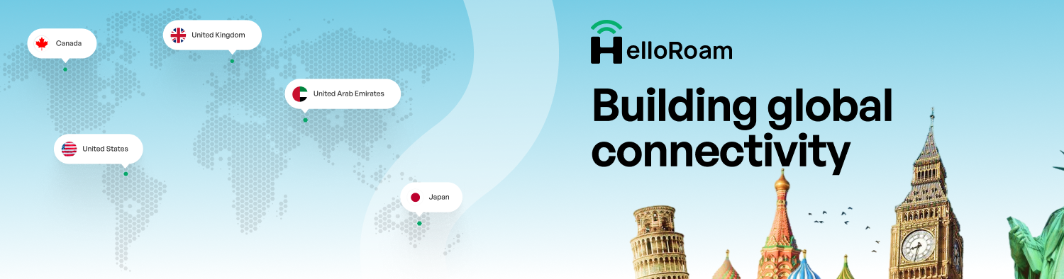 HelloRoam - Main product screenshot demonstrating key features and user interface
