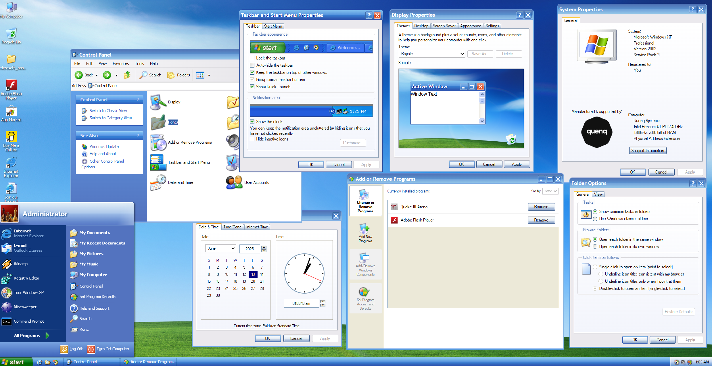 Reborn XP - Определенный опыт Windows XP, в вашем браузере. медиа 3
