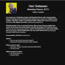 Awesome Personal Site Template gallery image
