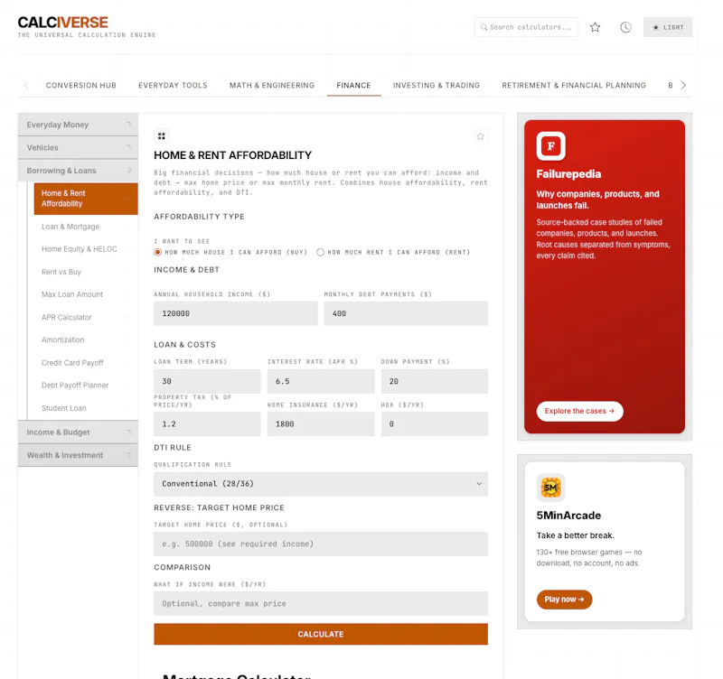 Calciverse: 700+ Calculators in One App screenshot 10