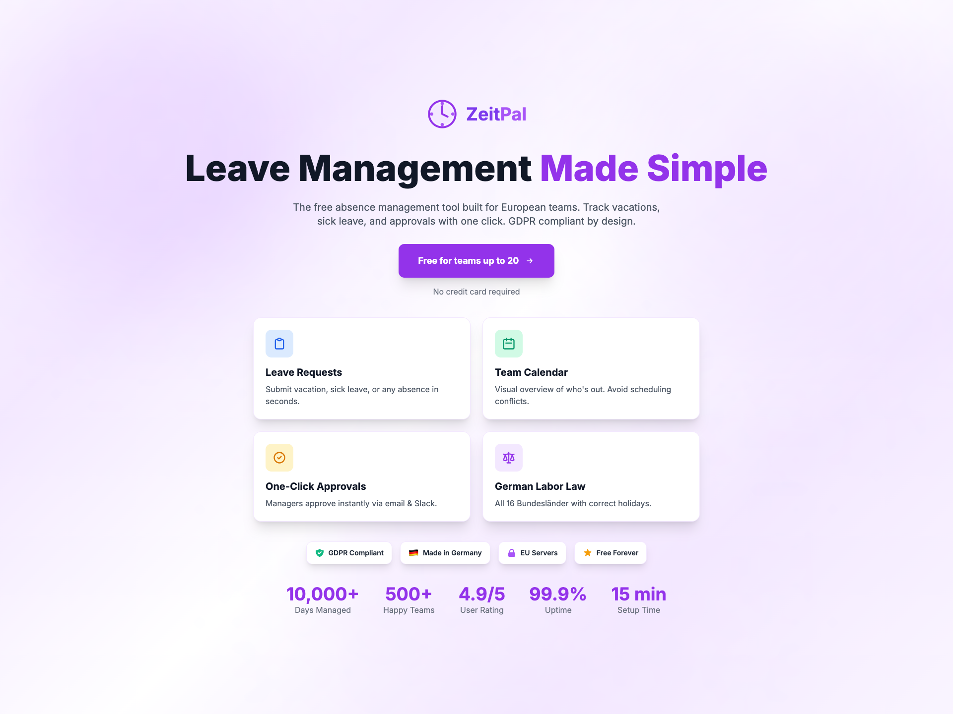 ZeitPal gallery image