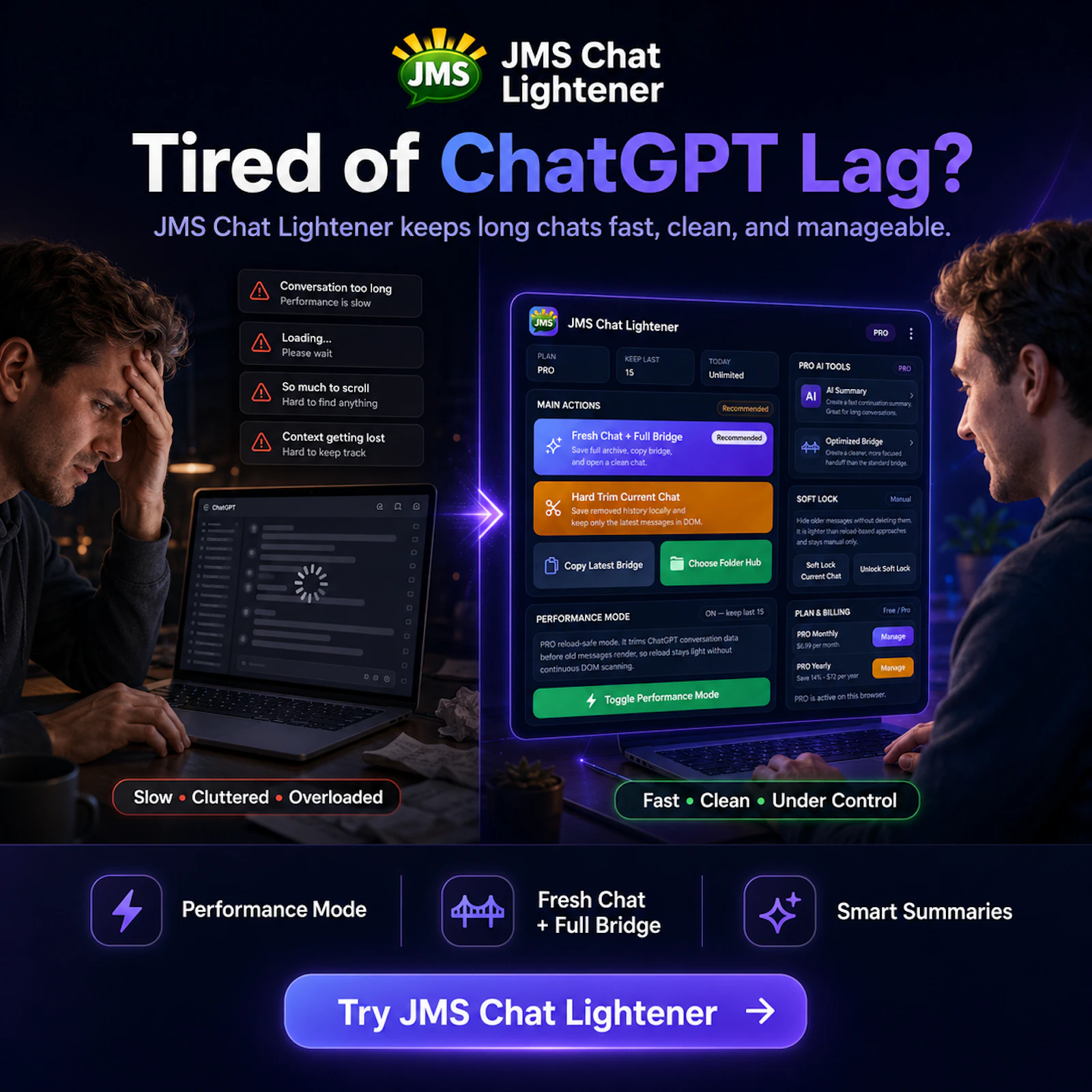 JMS Chat Lightener screenshot 2