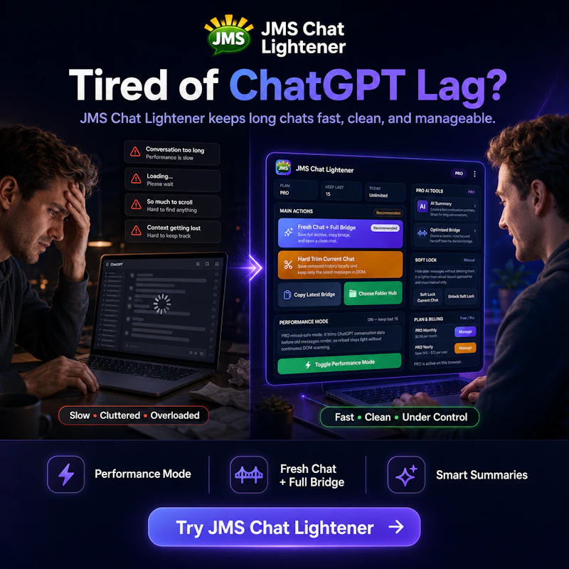 JMS Chat Lightener screenshot 2