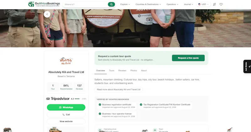 GoAfricaBookings screenshot 5