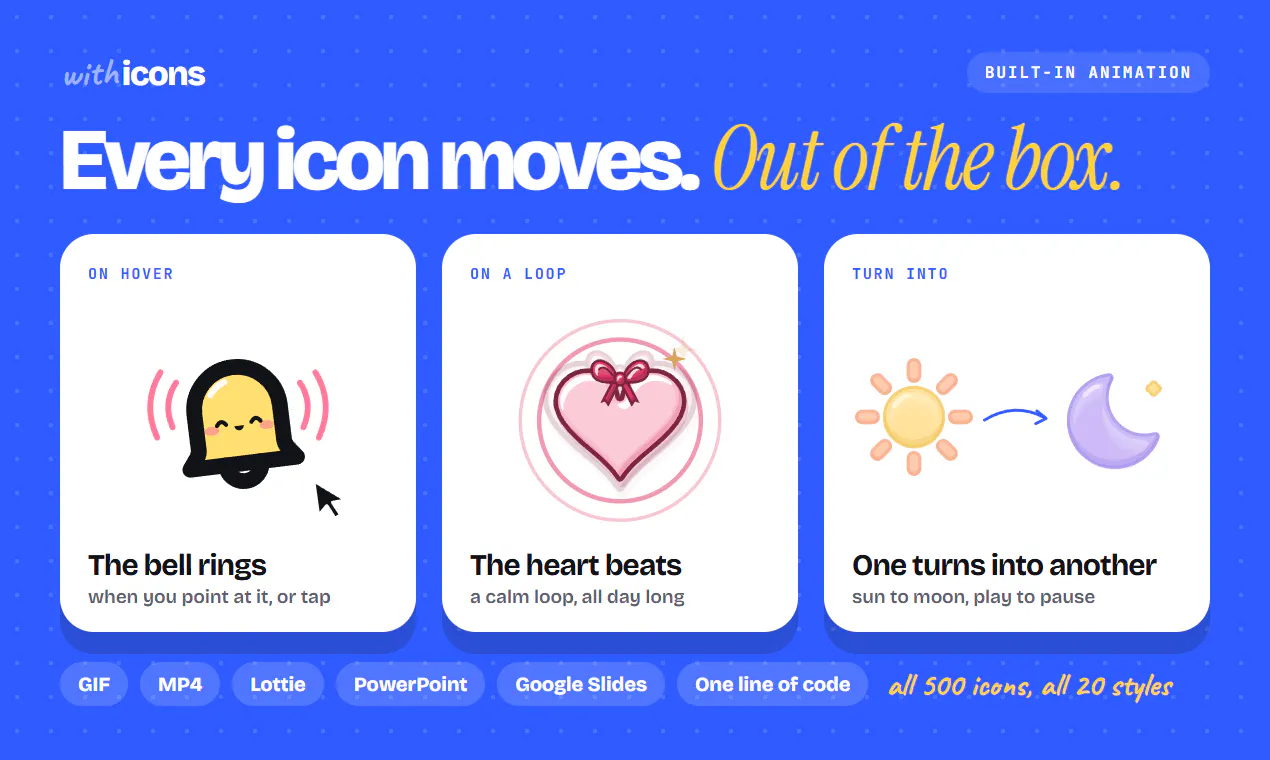 with Icons gallery image