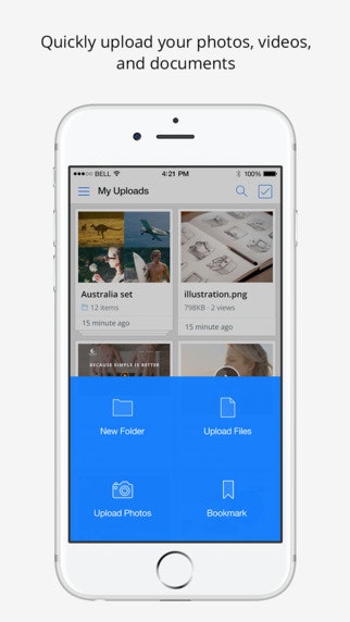 Jumpshare for iPhone gallery image