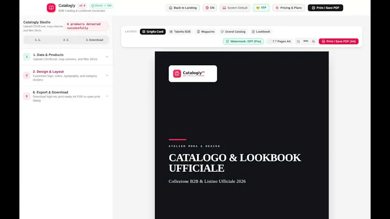 Catalogly  screenshot 1 (video preview)
