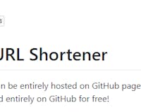 GitHub Pages URL Shortener media 2