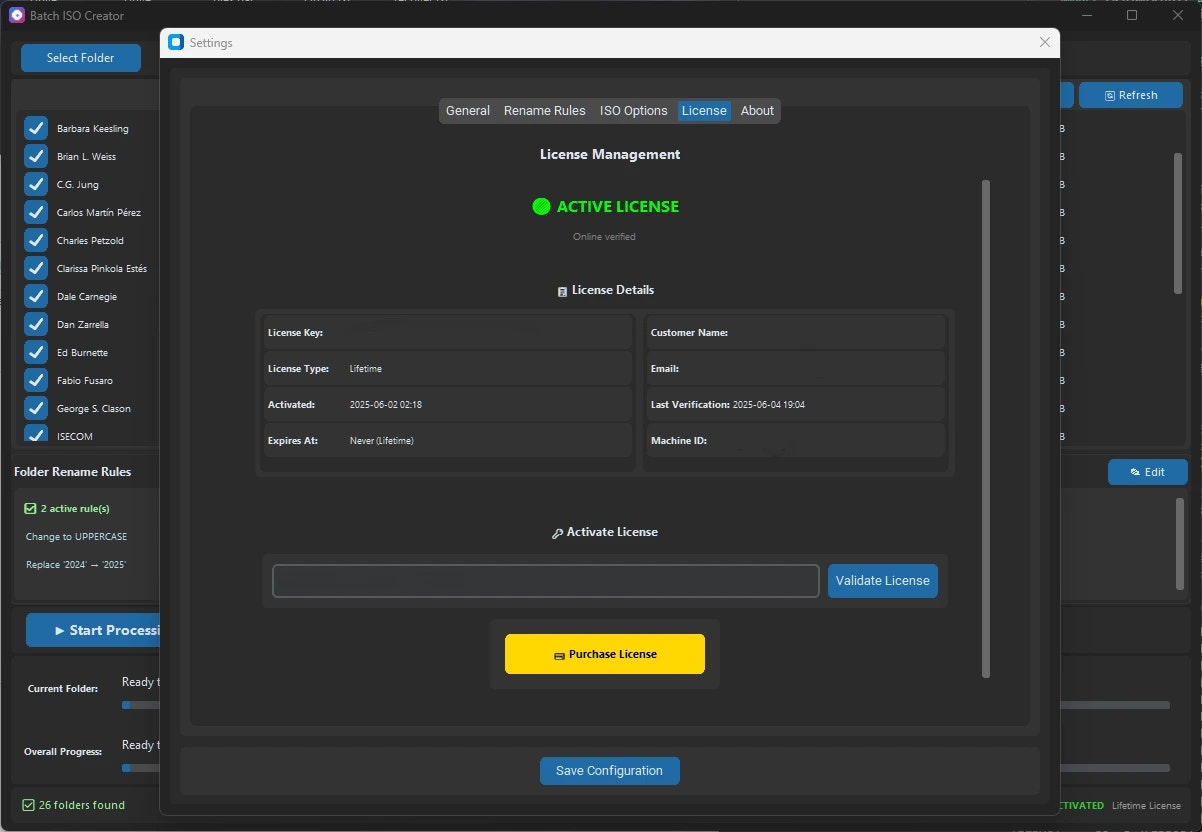 Batch ISO -maker - Batch-convert mappen in ISO-bestanden-snel en lichtgewicht media 11