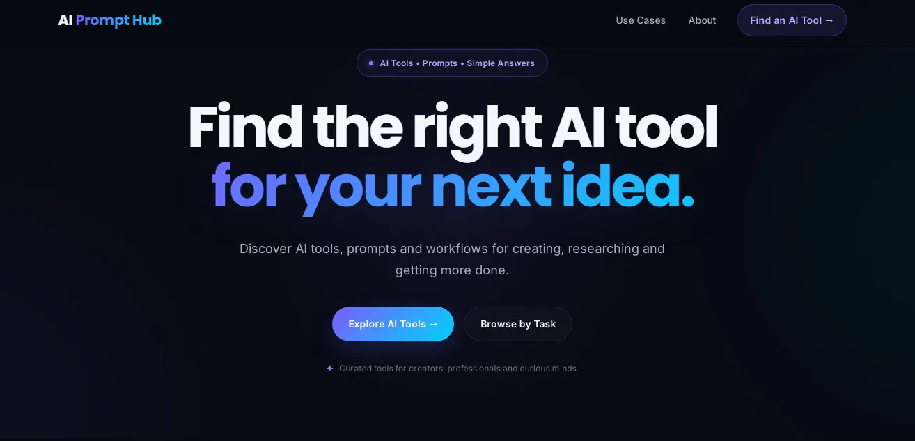 AI Prompt Hub gallery image
