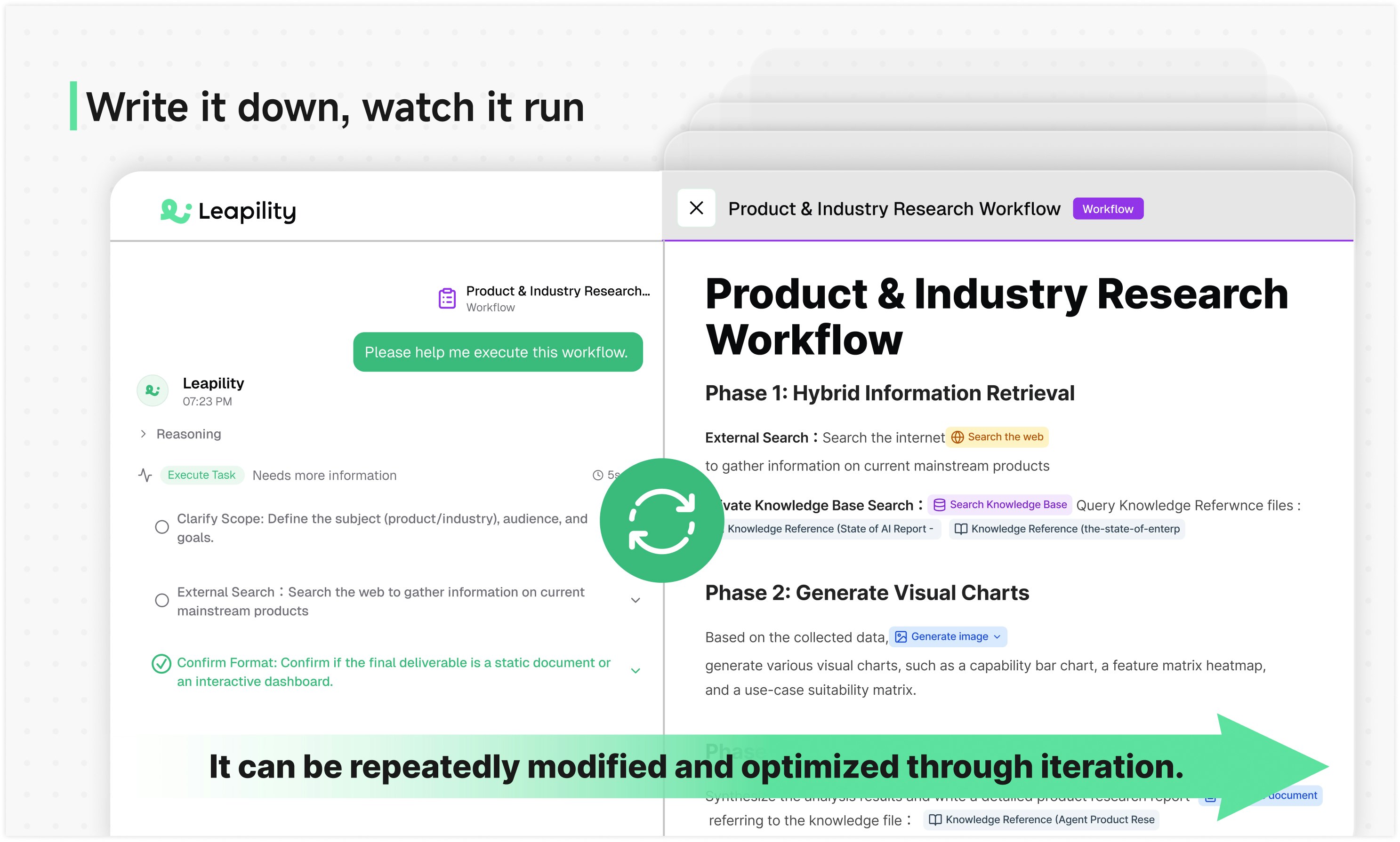 Leapility - Screenshot 4 showing product features and functionality