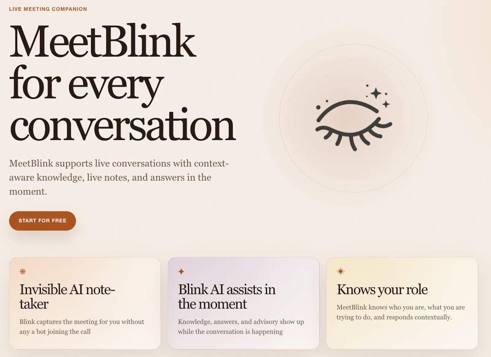 MeetBlink screenshot 1