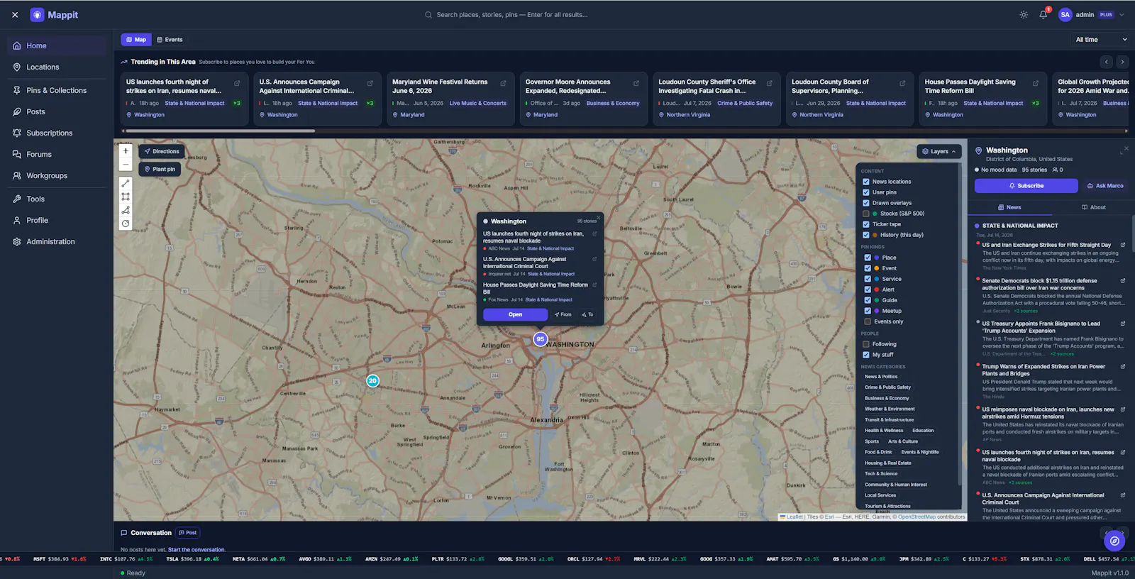 Mappit screenshot 2