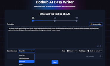 BotHub Easy Writer gallery image