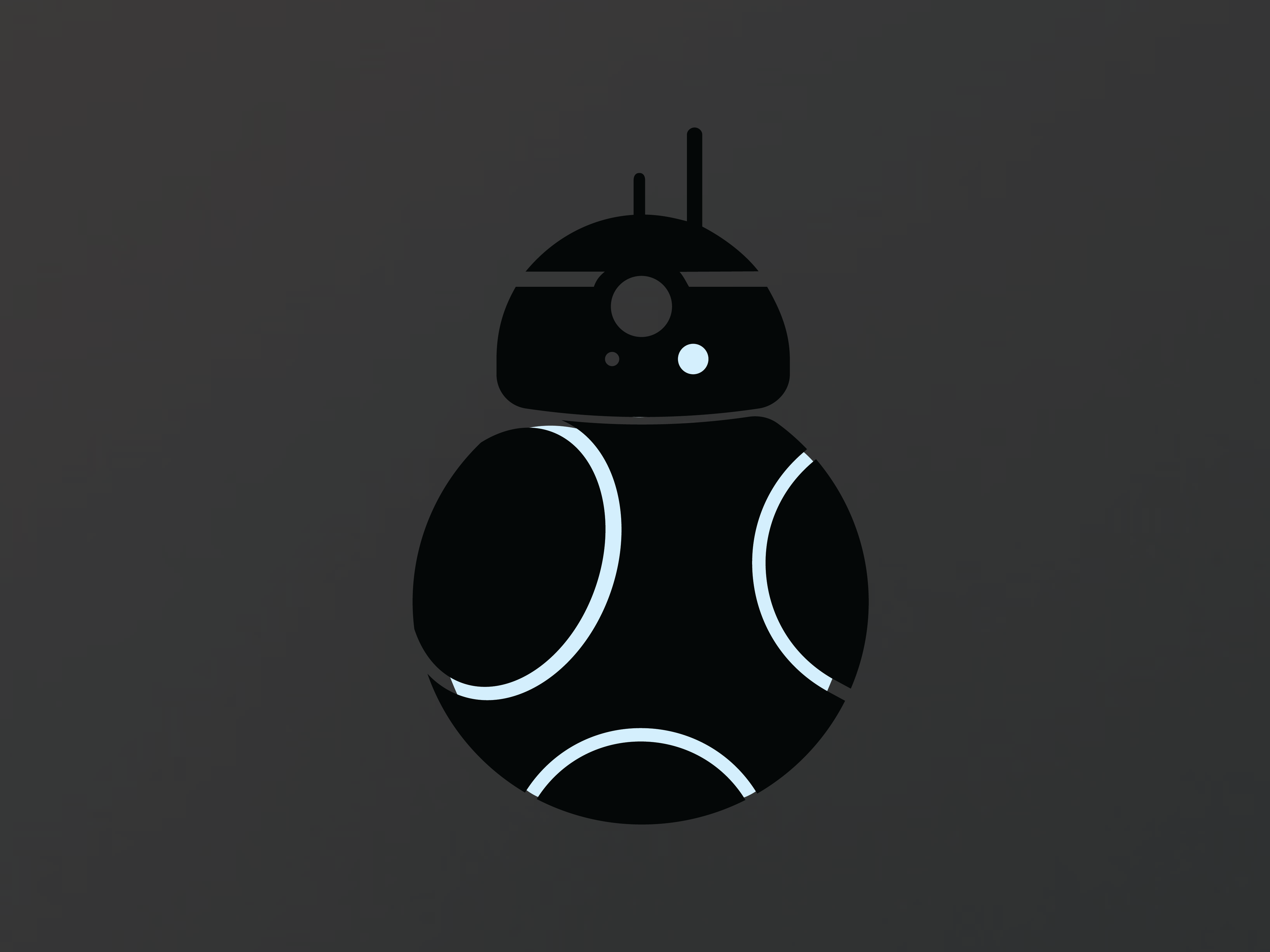 BB-8 Mac Decal gallery image