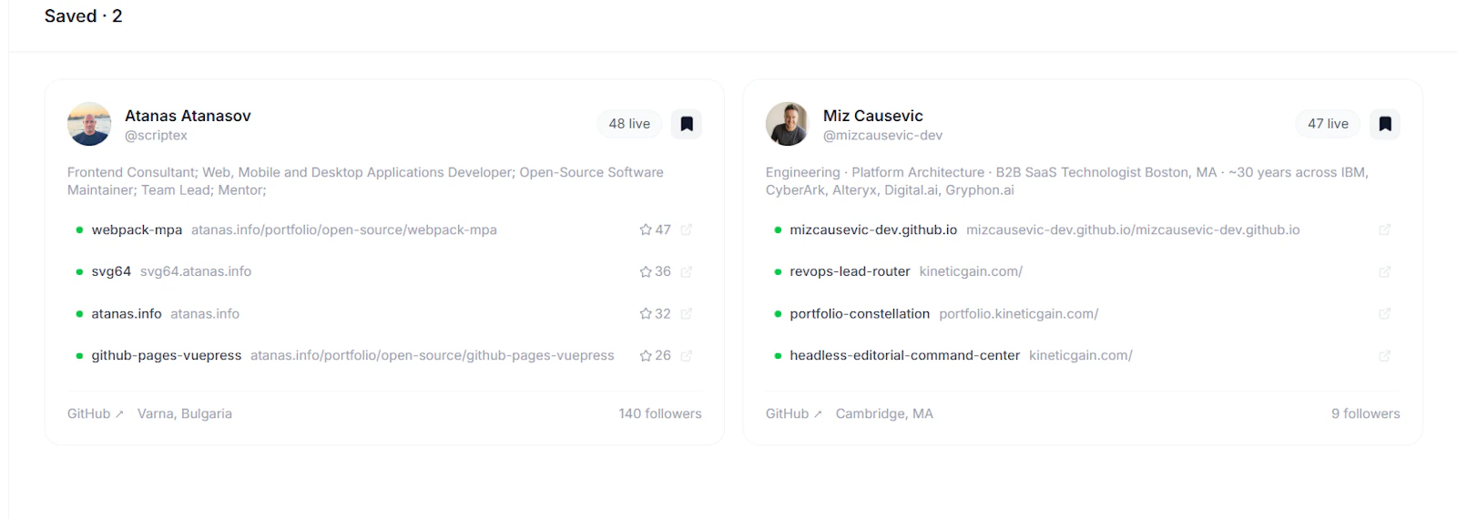 Shipped : Find developers who ship screenshot 4