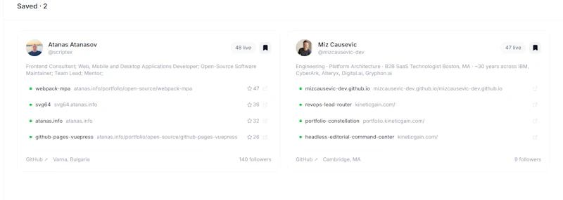 Shipped : Find developers who ship screenshot 4