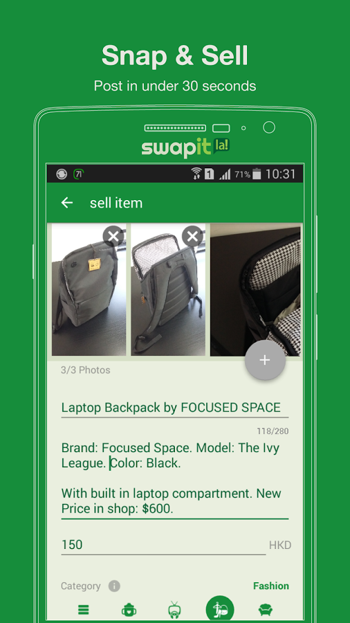 Swapit - Nearby Marketplace for Second Hand Stuff gallery image
