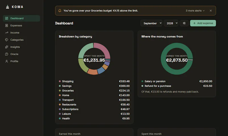 KOWA screenshot 1