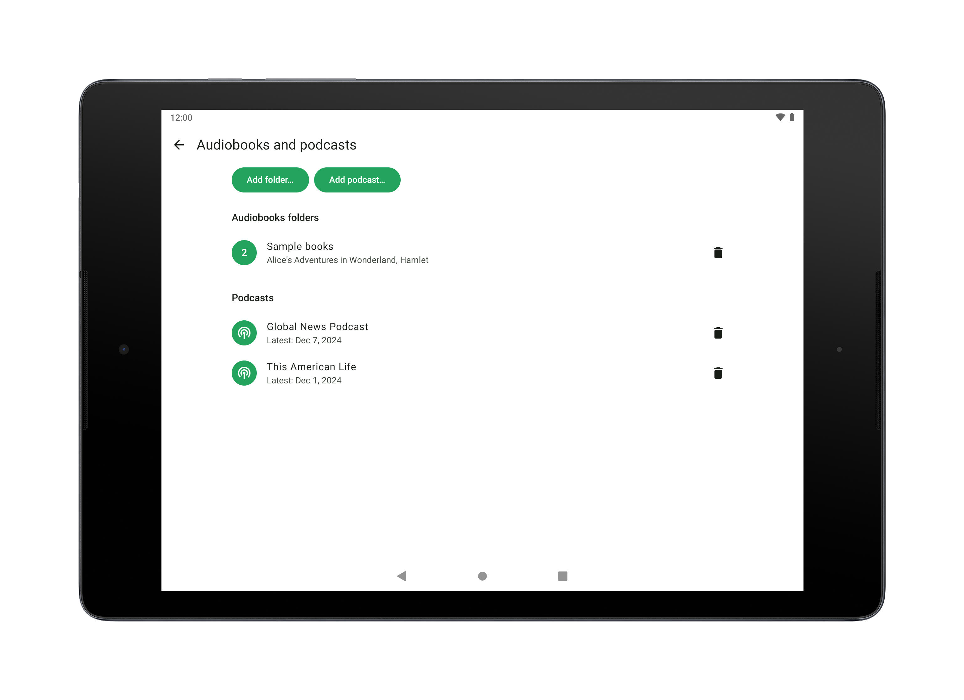 Homer Audio Player gallery image