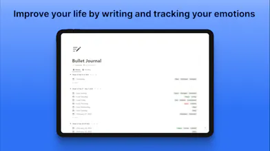 Boost Mindfulness: Notion Bullet Journal gallery image