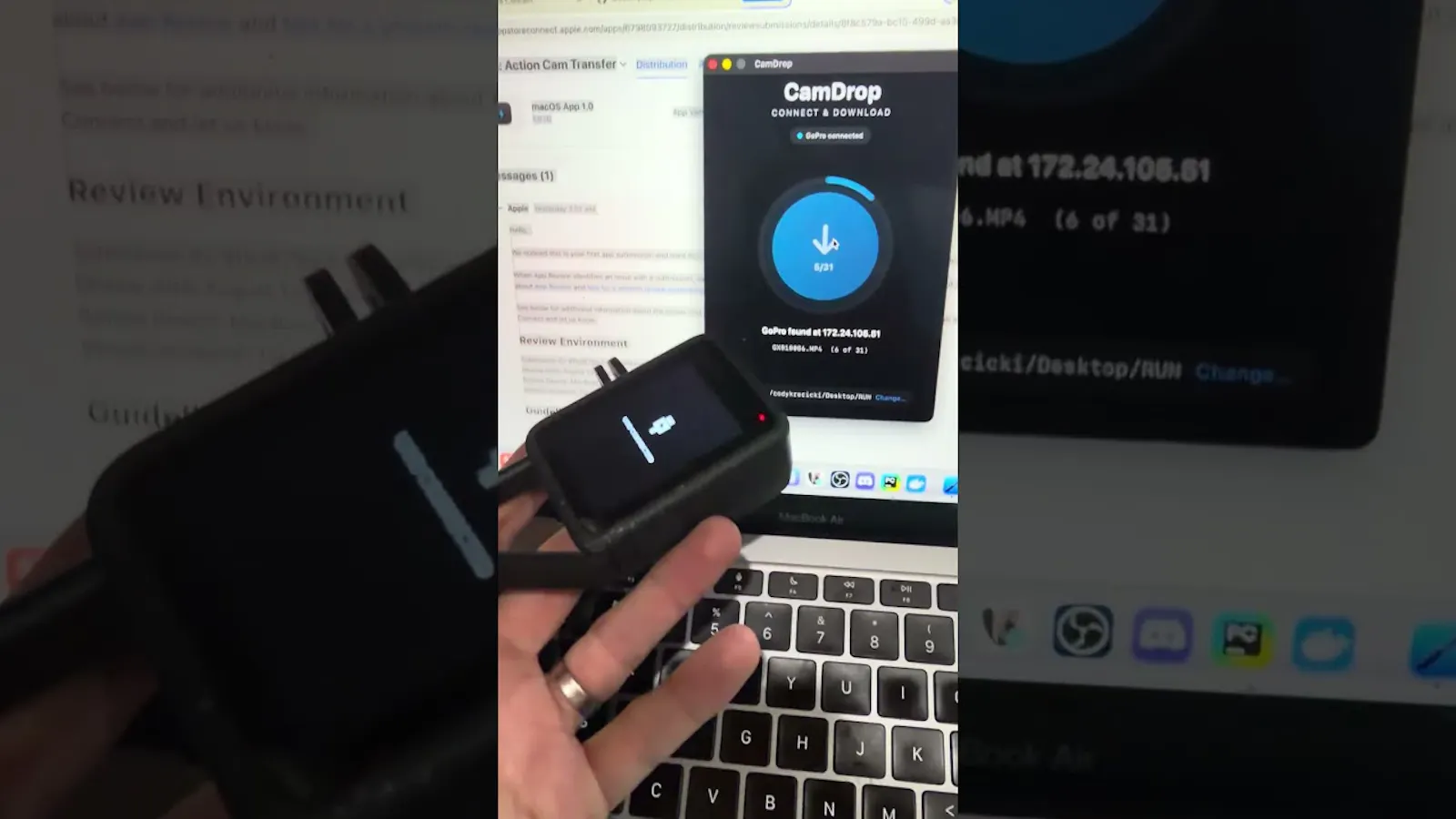 CamDrop screenshot 1 (video preview)