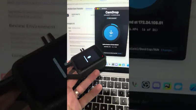 CamDrop screenshot 1 (video preview)