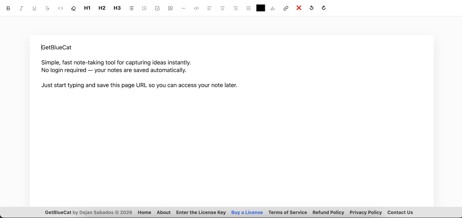 GetBlueCat screenshot 1