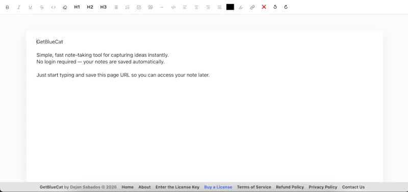 GetBlueCat screenshot 1
