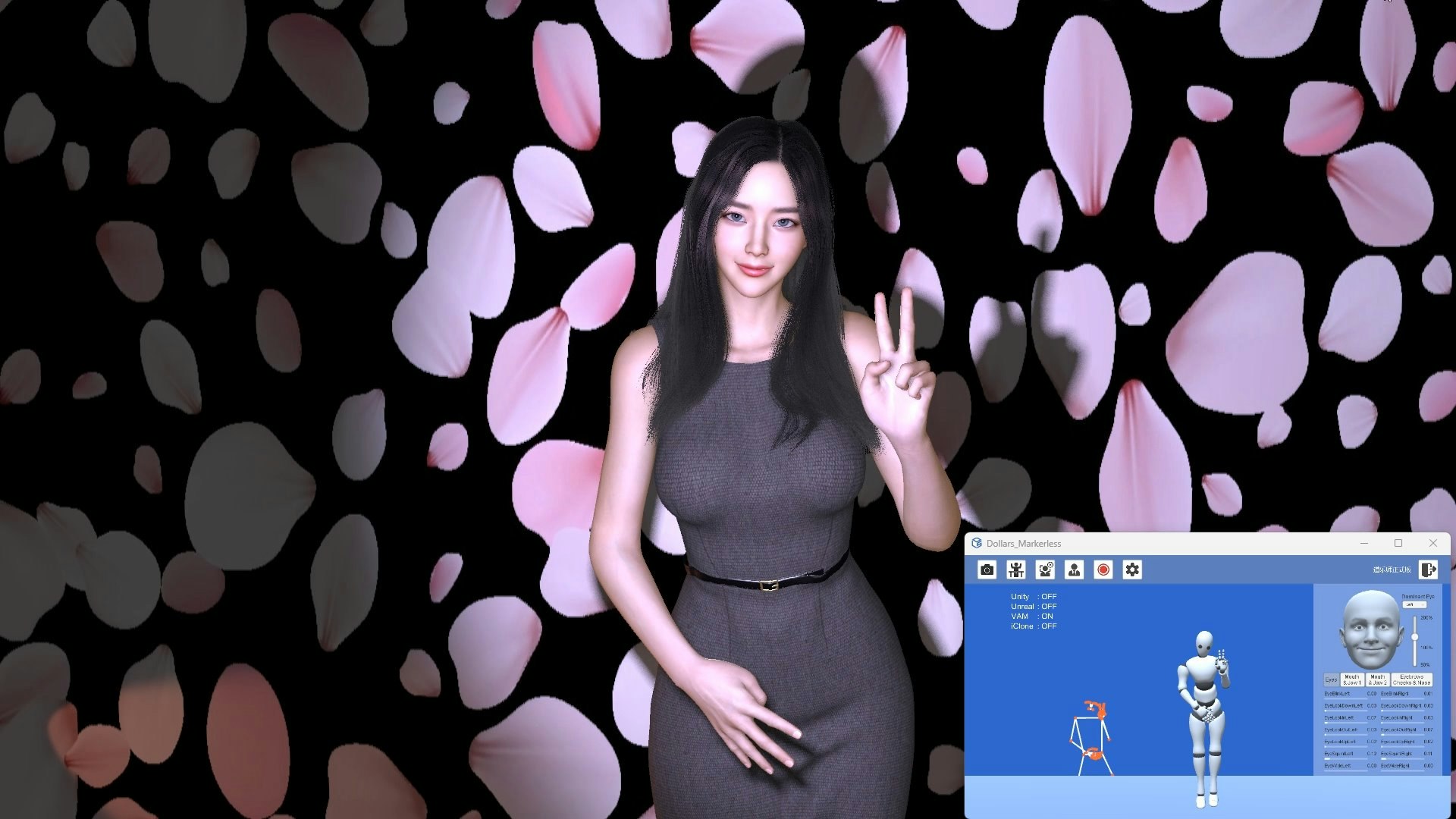 Media Đô la đơn sắc - Chụp thời gian thực: mặt, cơ thể & ngón tay qua webcam/video 2