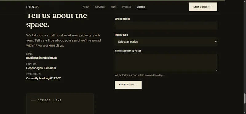 Plinth screenshot 2
