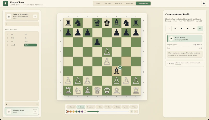 KarpaChess screenshot 5