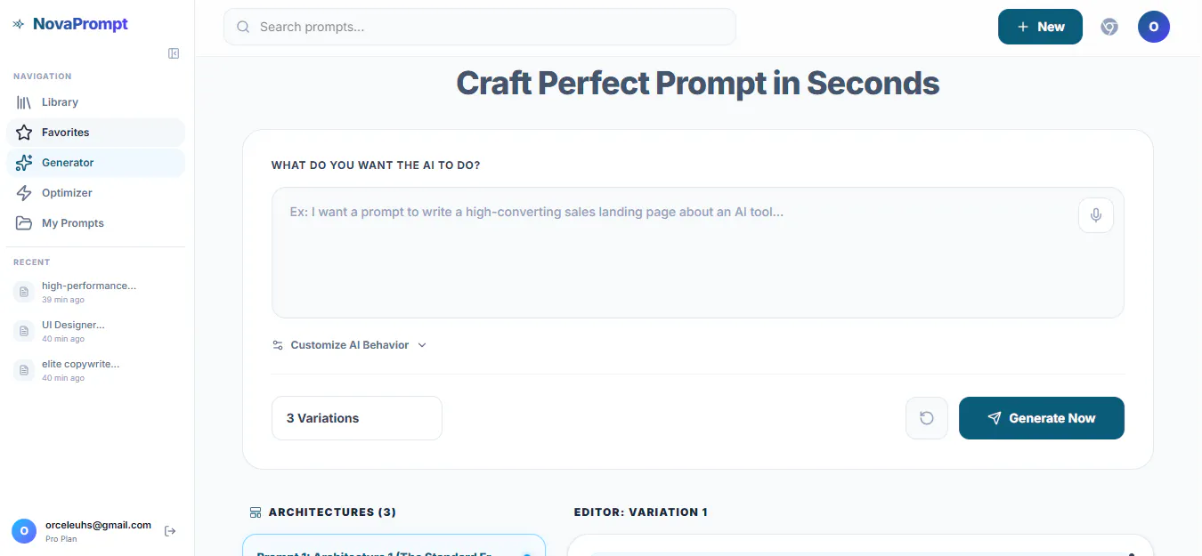 NovaPrompt gallery image