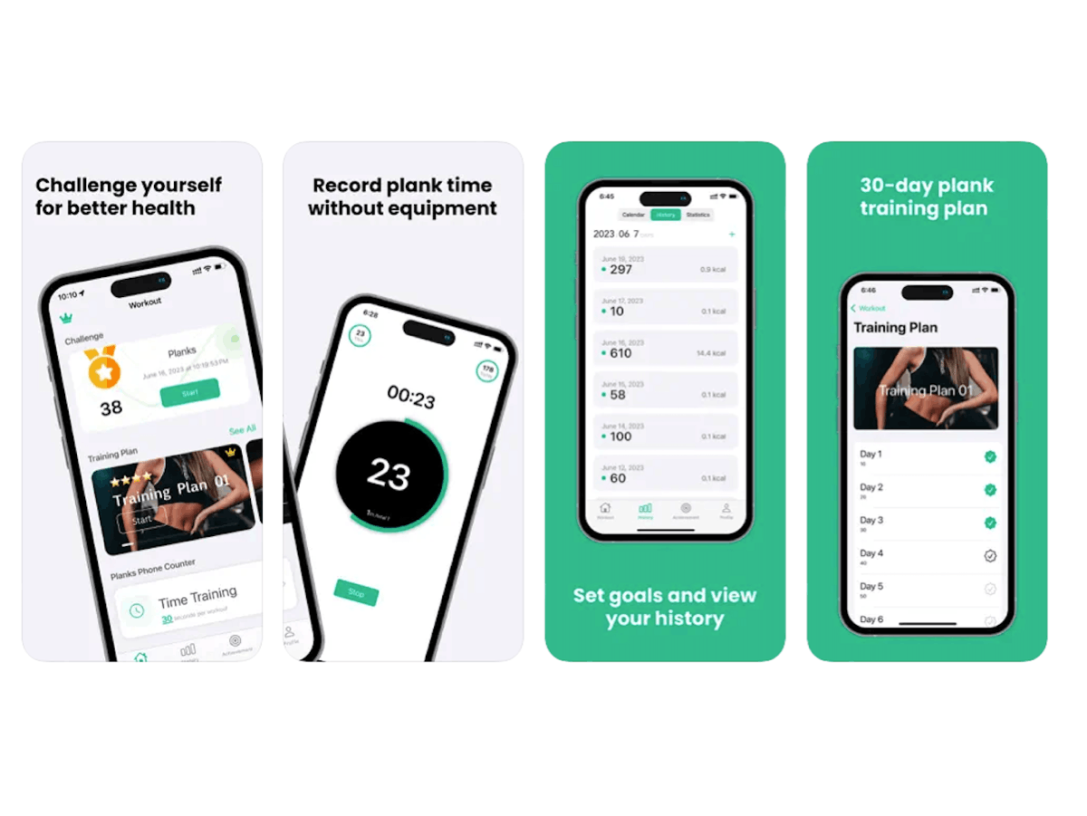 Plank King - Plank Challenge Tracker App media 1