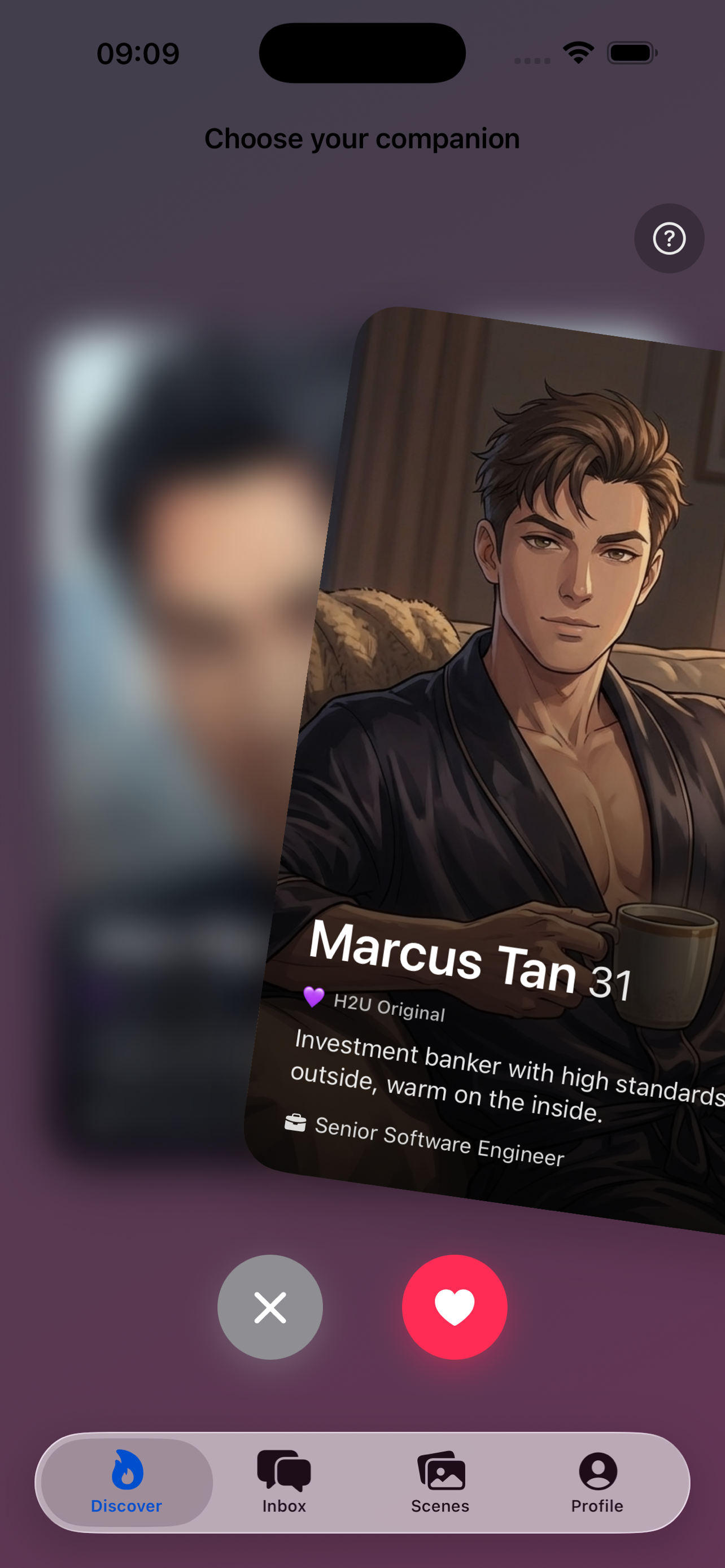 Heart2U Anime AI & Real connections - Screenshot 5 showing product features and functionality