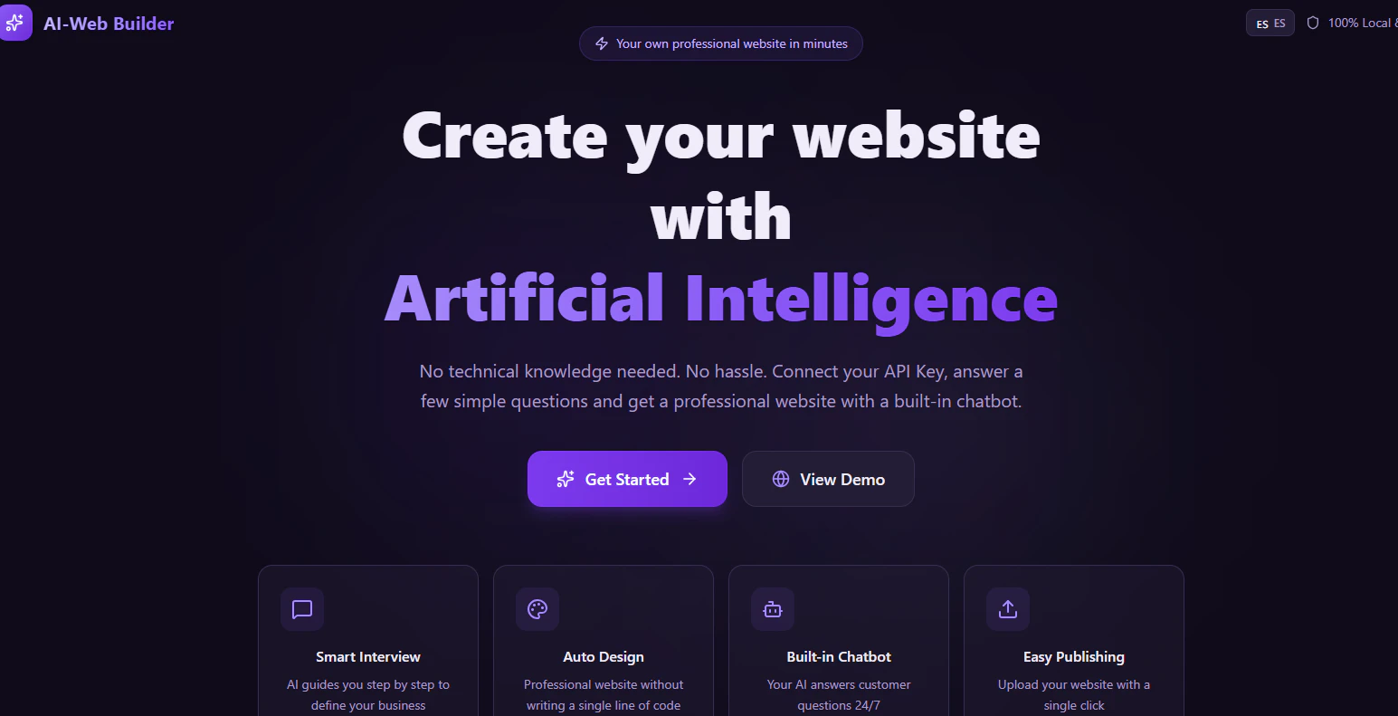 one-click-web-for-building logo