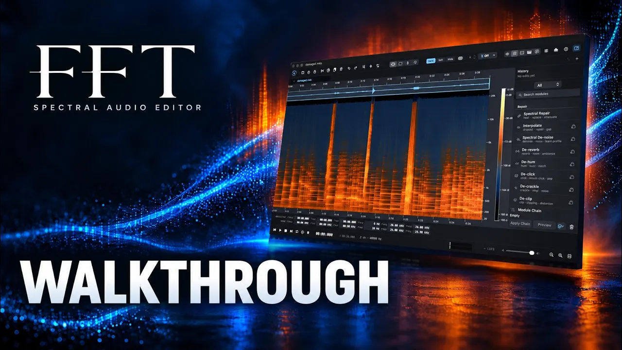 FluffyAudio FFT Spectral Audio Editor gallery image