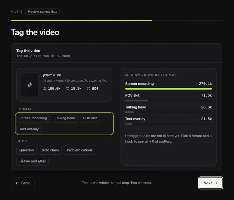 PostRadar screenshot 3
