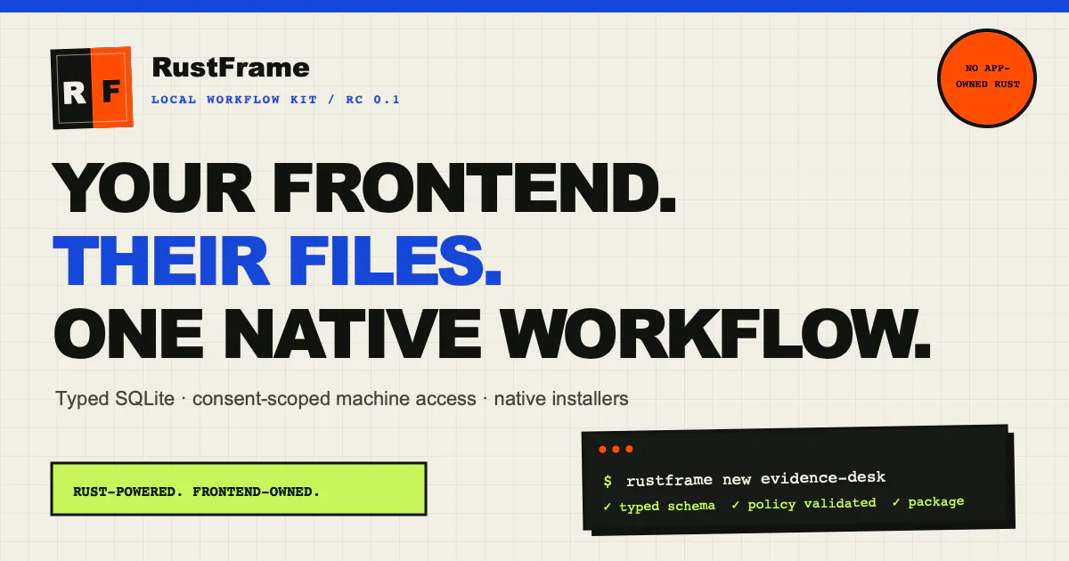 RustFrame gallery image