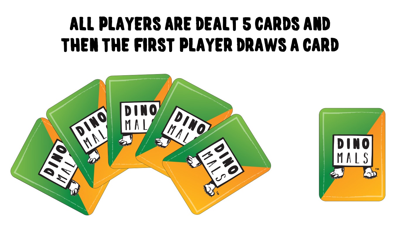 DINOMALS: Half Dinosaur, Half Animal– The Card Game gallery image