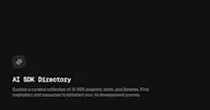AI SDK Directory