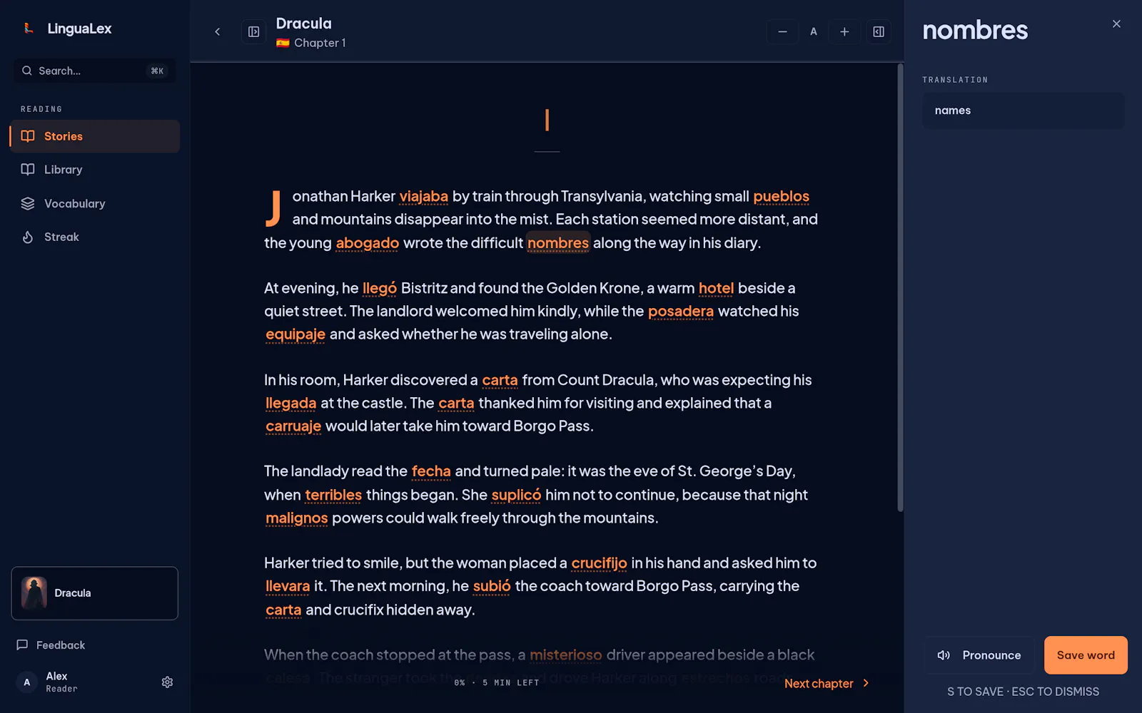 LinguaLex screenshot 4