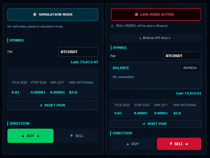 Liquidity Ladder Terminal screenshot 4