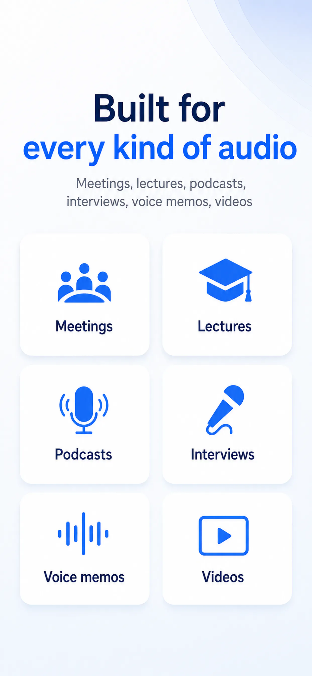 Vocory: AI Note Taker gallery image