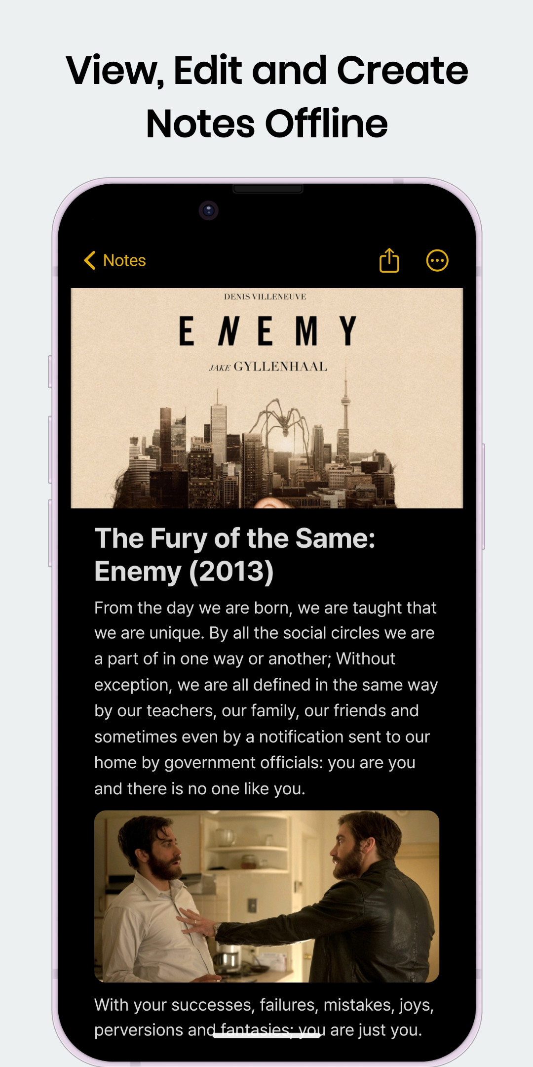Notlar - Android için iOS notları media 6