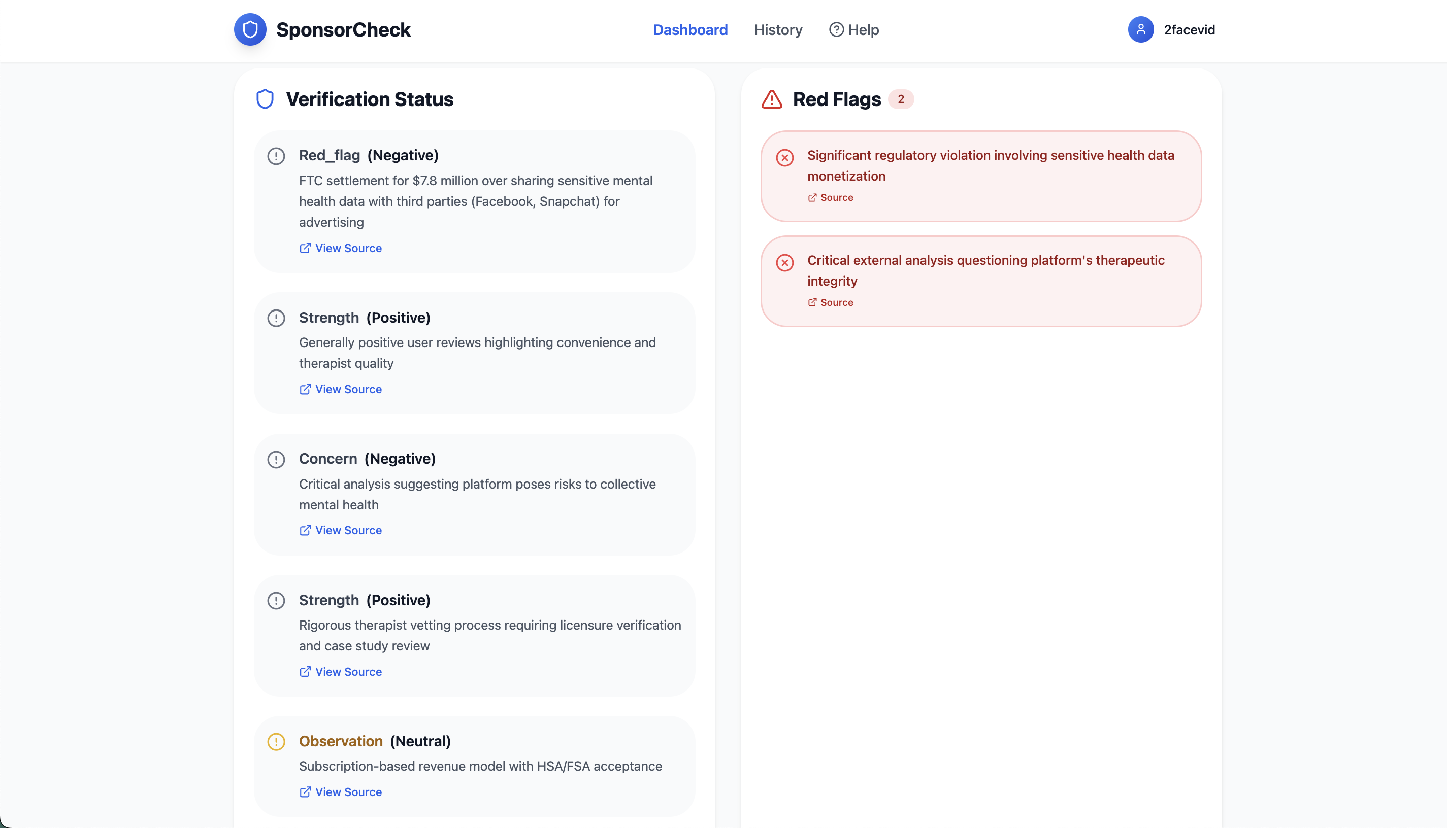 YouTube Sponsorship Verification - Protect your channel from scams with AI-powered verification media 5
