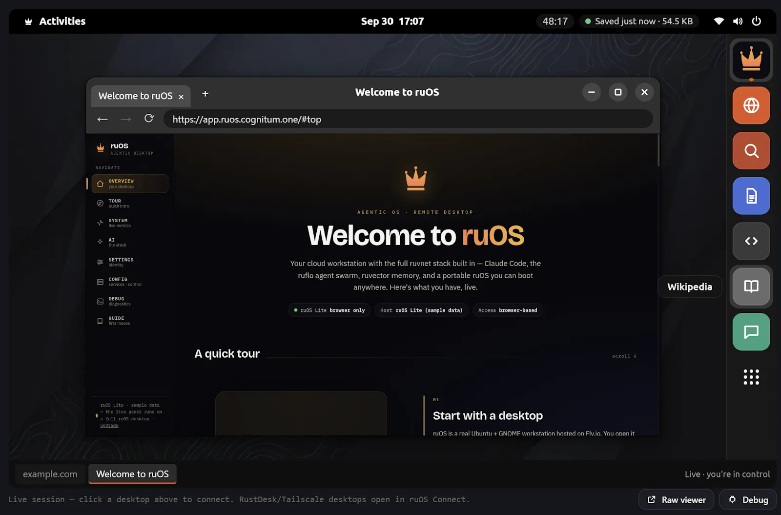 ruOS screenshot 3