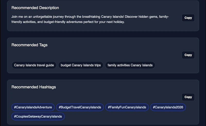 CreatorReach AI screenshot 2