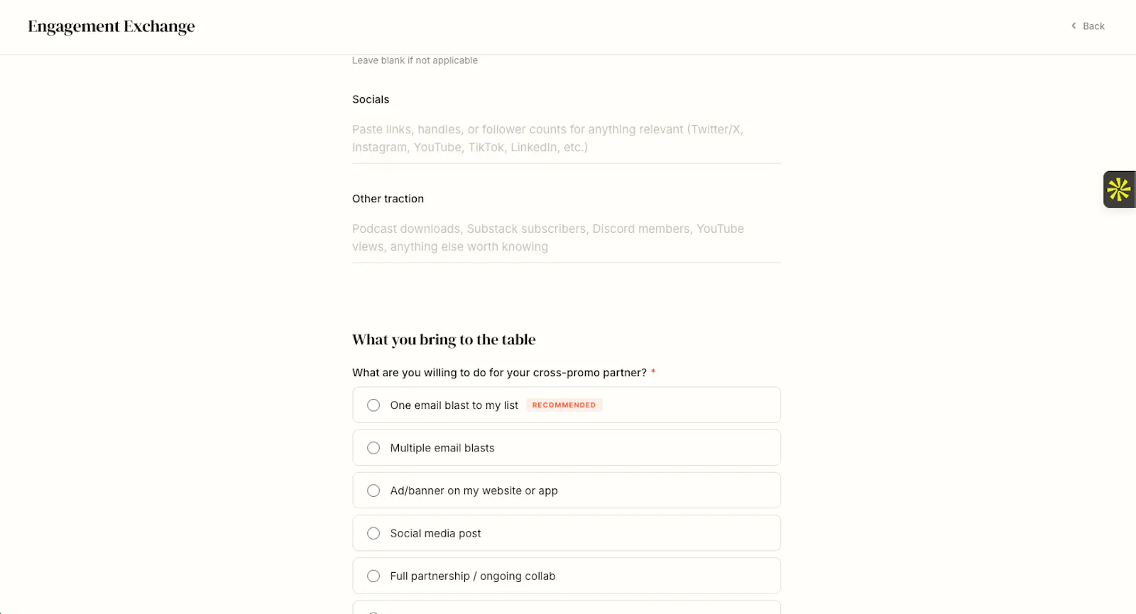 Engagement Exchange screenshot 3